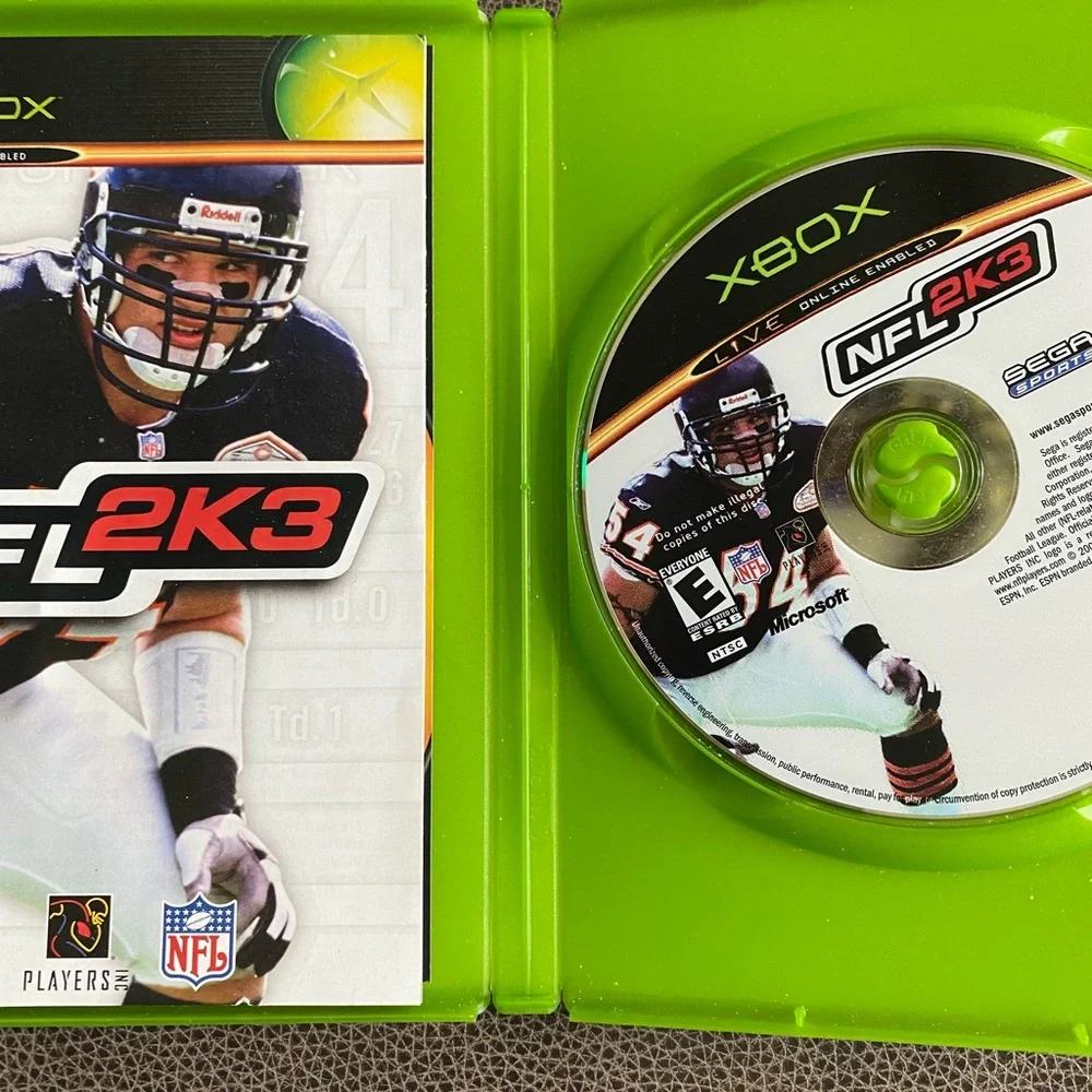 NFL 2K3 (Microsoft Xbox, 2002)